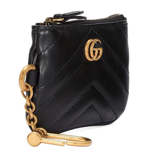 gucci gg marmont matelasse coin purse